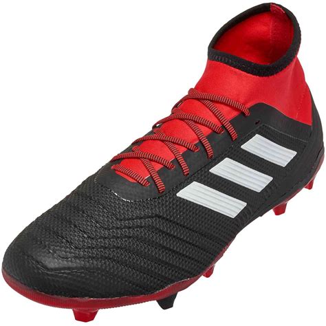 adidas predator 18 2 schwarz rot|adidas predator 18.1 laces.